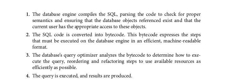 SQL Query Life Cycle